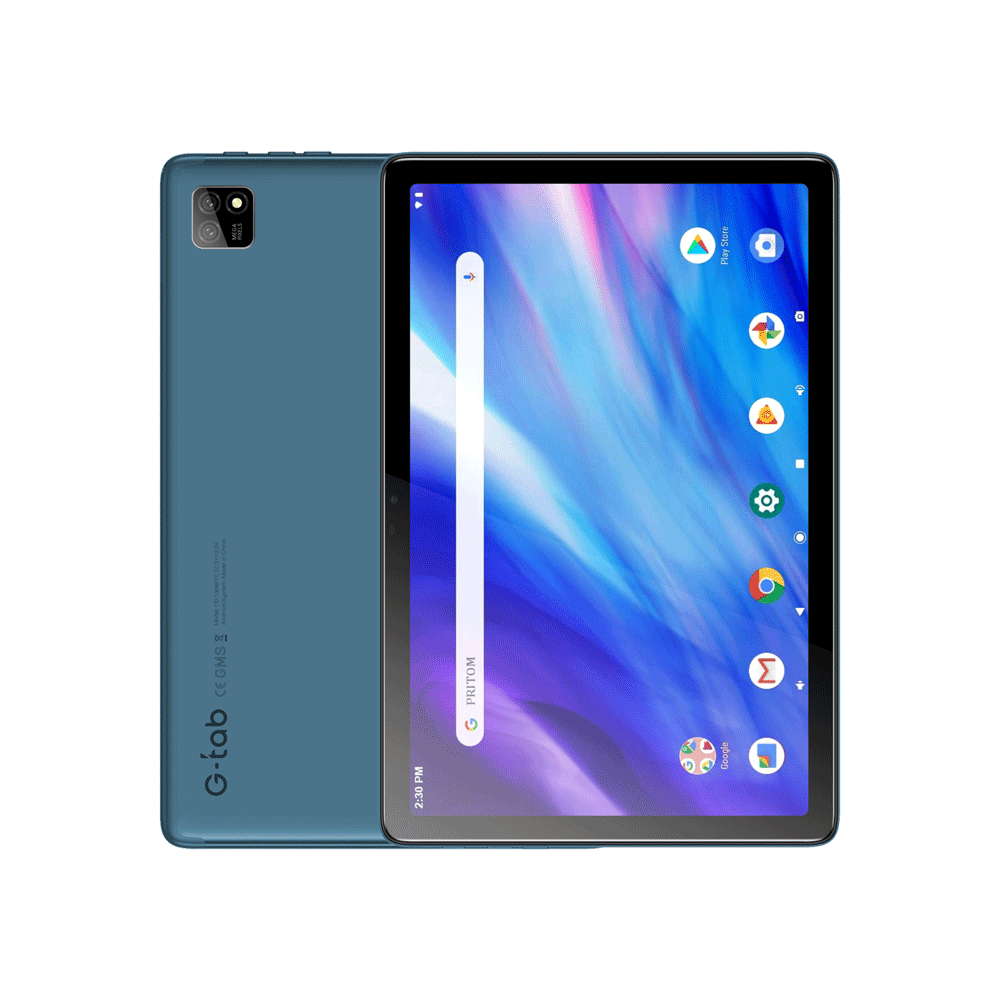 G-Tab T10 Tablet/10.1 Inch IPS/4GB RAM + 64 GB ROM - 