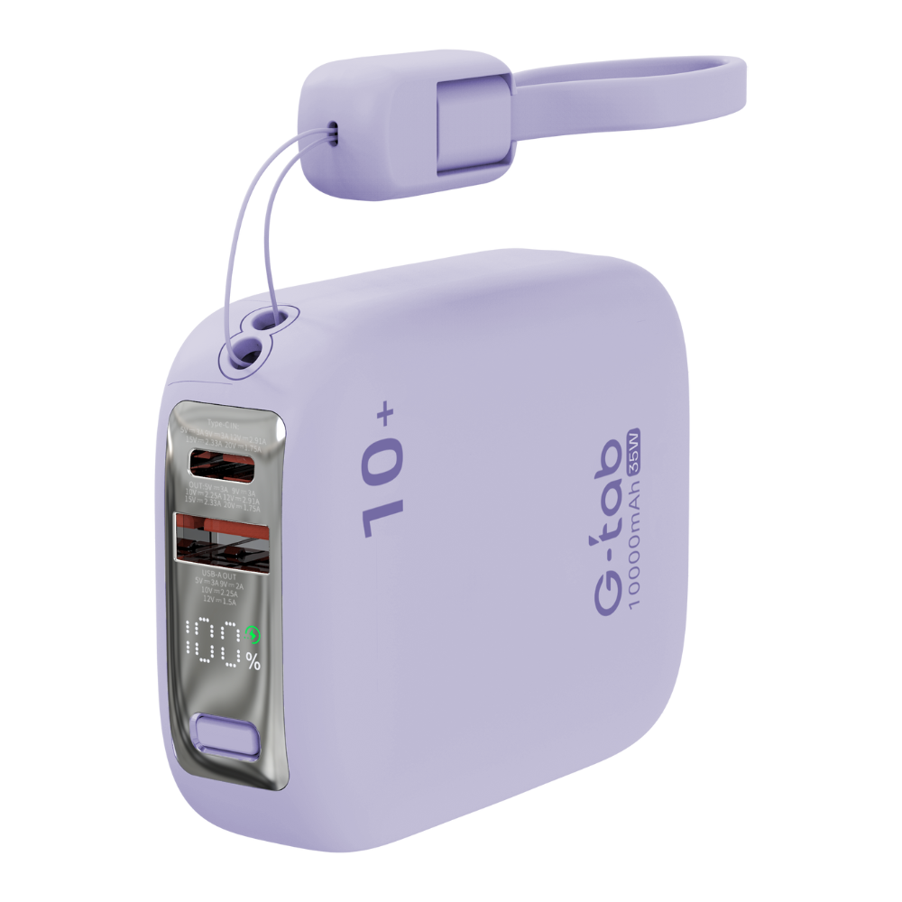 G-Tab FLEX11: Ultra-Compact 35W Power Bank - 